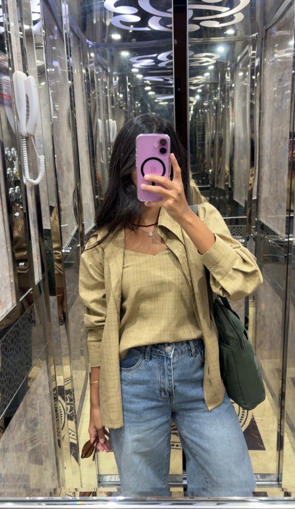 Top&shirt set