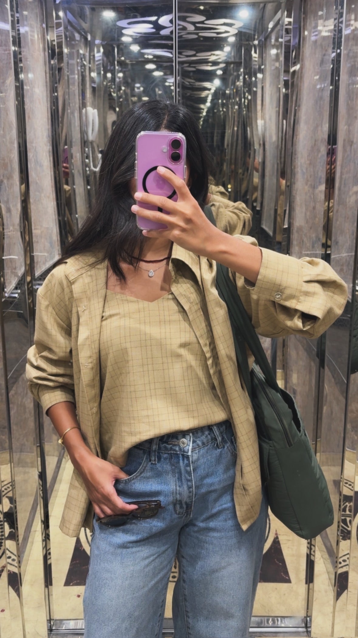 Top&shirt set